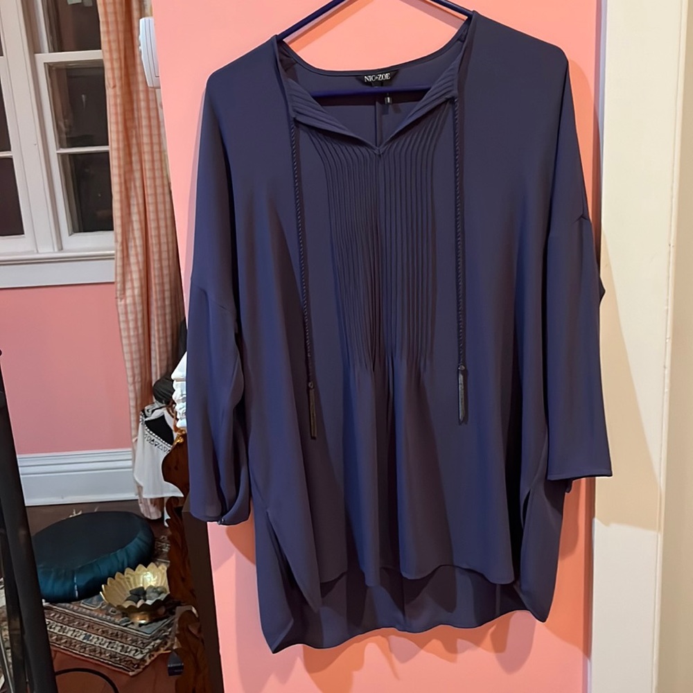 Nic and Zoe purple tunic